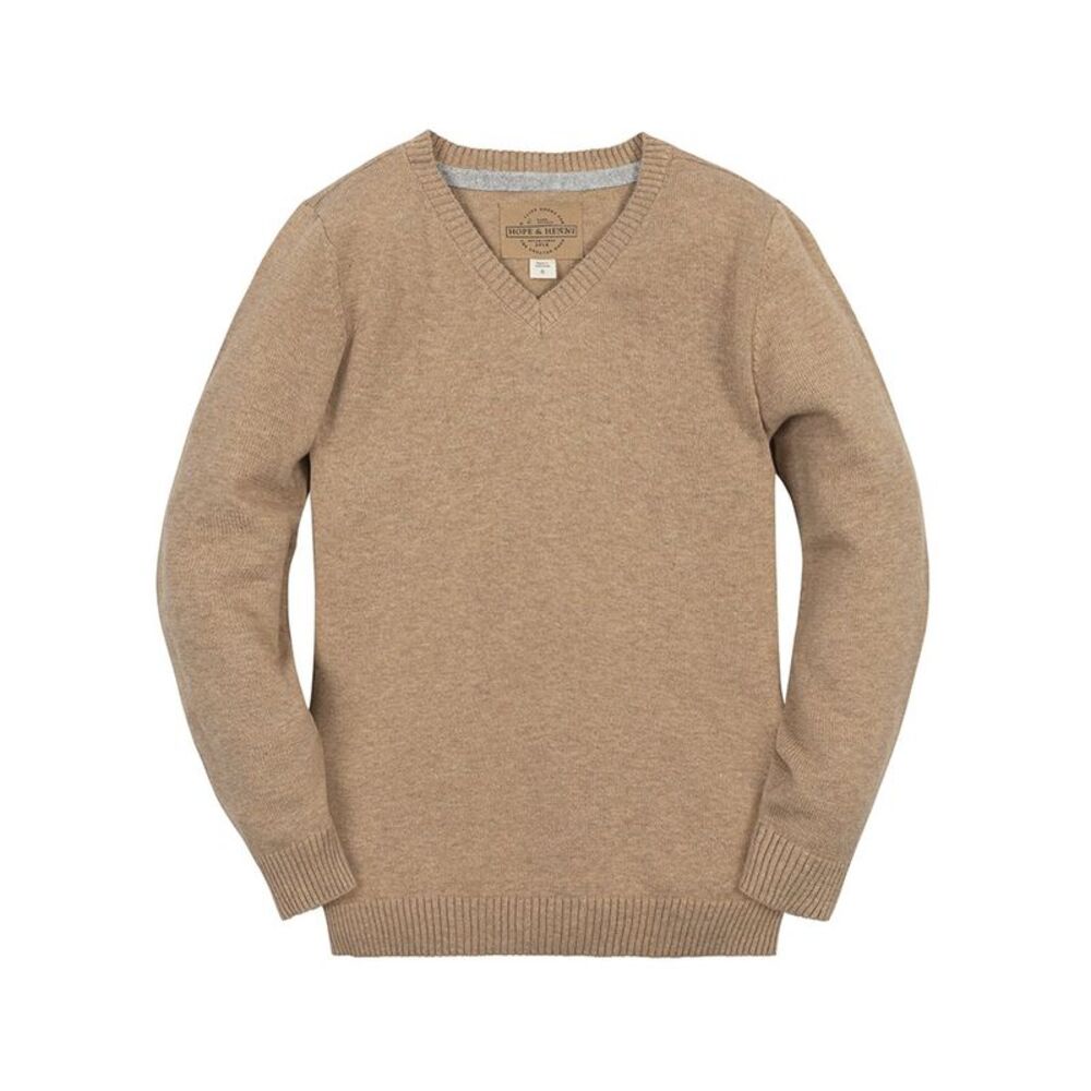 Hope & Henry Boys Organic V-Neck Sweater